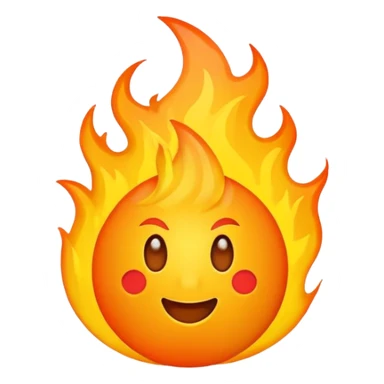 des flammes sticker