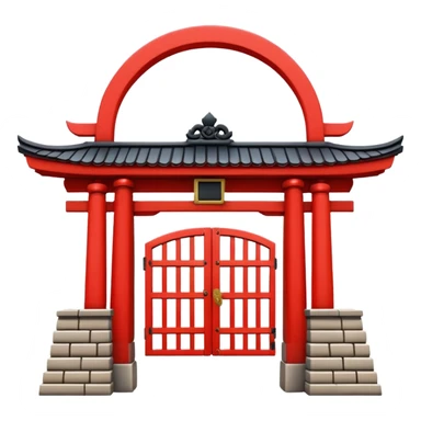 Tori gate sticker