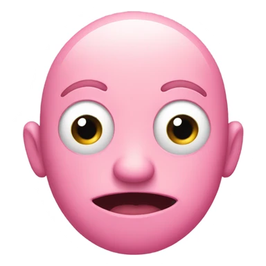 Mouthless Kirby sticker