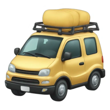 5 wheeled car sticker