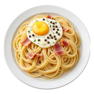 Spaghetti carbonara sticker