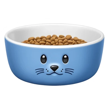 food bowl for pet sticker
