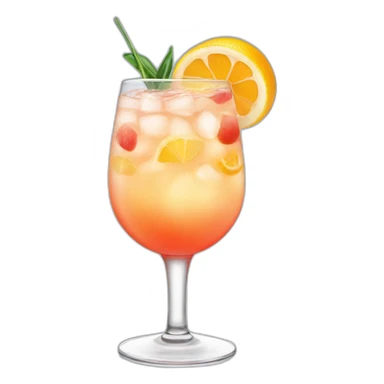 Paloma cocktail sticker