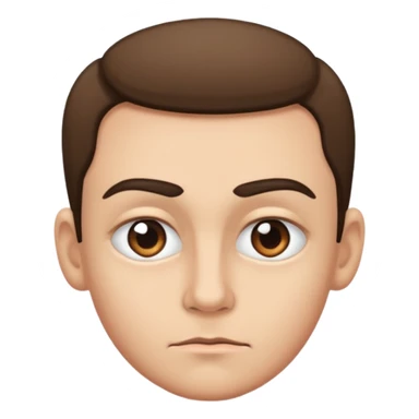 raised eyebrows and a side eye  sticker