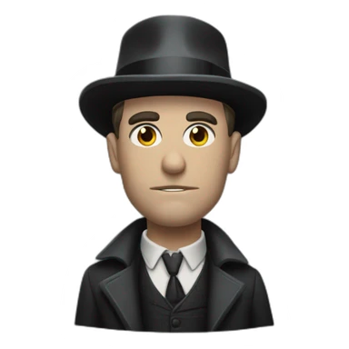 Batman peaky blinders sticker