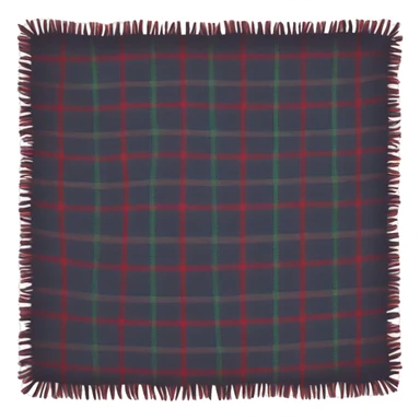 Tartan blanket  sticker