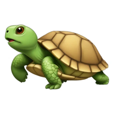 tortue qui fait un prout sticker