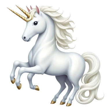 cinematic-beautiful-white-unicorn-emoji,-poised-and-regal,-with-a-slender,-ethereal-form-draped-in-a-pristine-white-color,-a-flowing-mane-and-tail,-and-a-white,-spiraled-horn-that-radiates-pure-light,-simplified-yet-sharp-and-majestic sticker