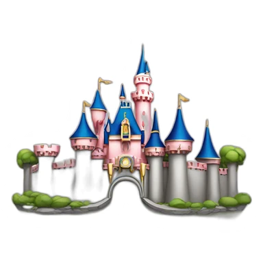 disneyland-castle sticker