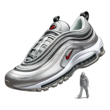 Nike Air Max 97 Silver Bullet sticker