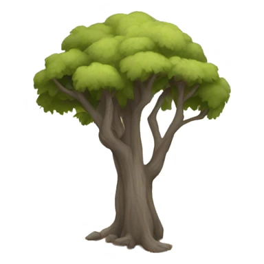 dusty dry forest sticker