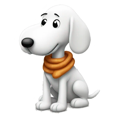 peanut snoopy dalmatin sticker
