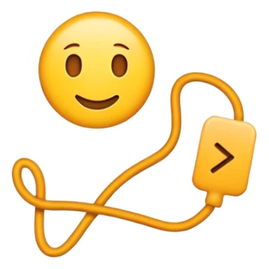 Emoji con la palabra hilos saron  sticker