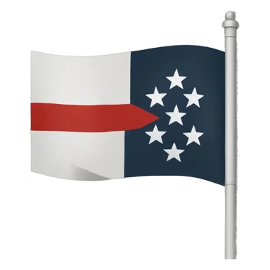 Flag of hsra sticker