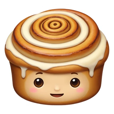 cute cinnamon roll sticker
