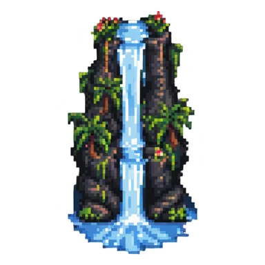 waterfall sticker