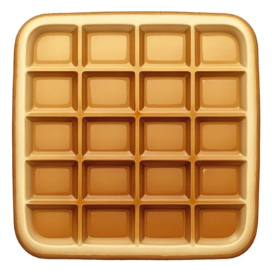 create a waffle emoji sticker