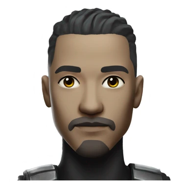 i'd like to have white skin yound male avatar from cyberpunk 2077 game universe sticker