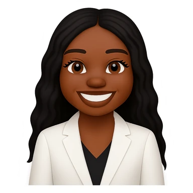 turn the second man in emoji style of the 1st image, match the facial features and match dressing style of the 2nd image, she is wearing white suit sticker