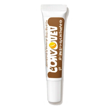 summer fridays lip balm, white cap, medium sized tall tube and brown packaging with white text  sticker
