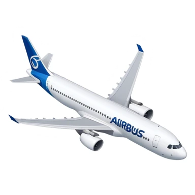 Airbus A320 - Airbus (Model Year: 2022) (Iconic colour: White) sticker