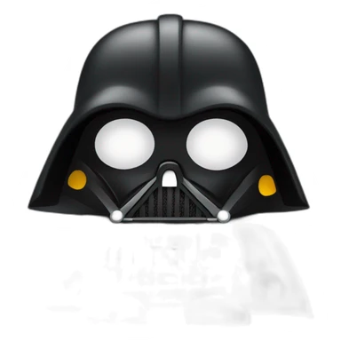 Dark Vador qui embrasse Macron sticker