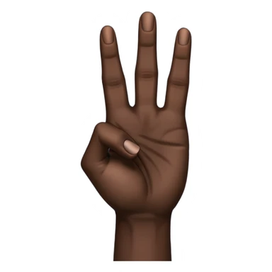 Wakanda forever hand sign  sticker