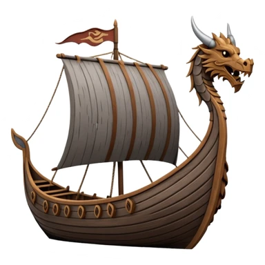 Barco vikingo sticker
