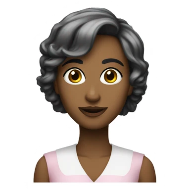 Persona coquette ofendida sticker