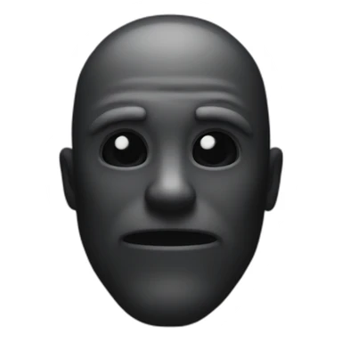 Shadow of creep man sticker