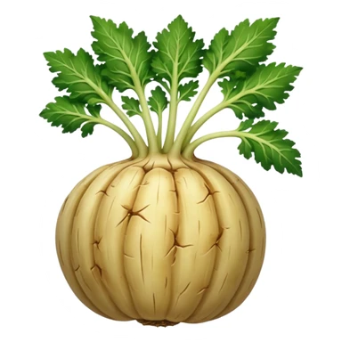 celery root without green parts sticker