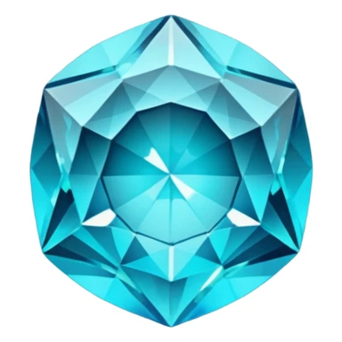 indicolite gem darker shade sticker