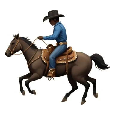 Rodeo at night  sticker