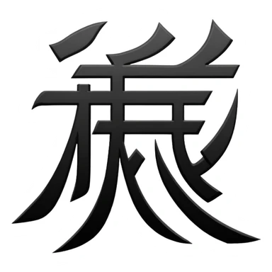 japão kanji sticker