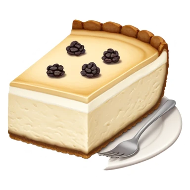 Oatmeal raisin cheesecake slice  sticker