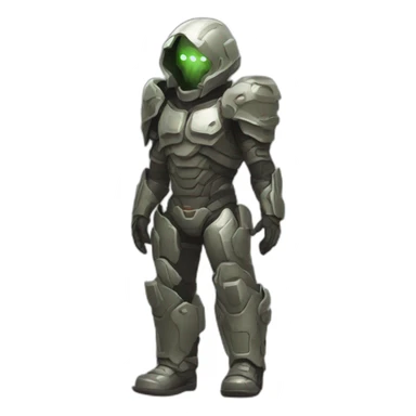 Doom Futuristic Greaves sticker