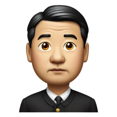 Xi Jinping is thinking serious sticker
