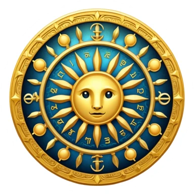 Zodiac Wheel sticker