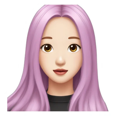 Jisoo from music group blackpink sticker