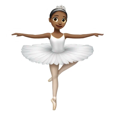 Swan lake ballerina  sticker