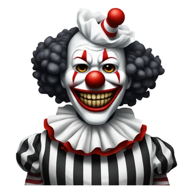 Art the clown sticker