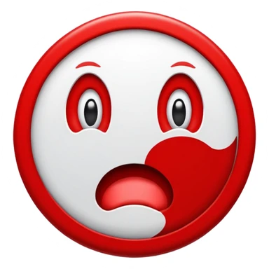 Concept: “Catastrophic 35” – looks like an error badge.

Design spec:

Shape: Solid red circle.

Text: Big white 35 in the middle, bold, slightly tilted.

Vibe: Think “production incident” or “model meltdown”. sticker