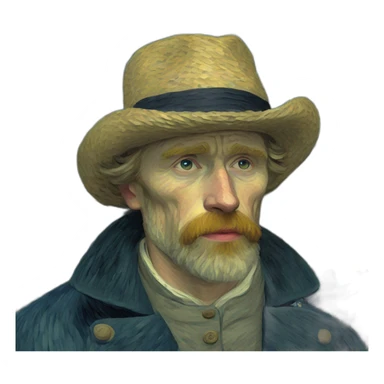 La nuit étoilée van gogh sticker