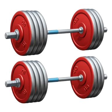 Barbell sticker