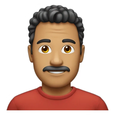 Red Guy from D.H.M.I.S sticker