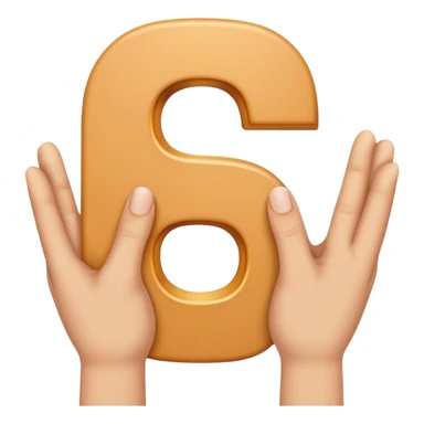 Make the letter S with hands

 sticker