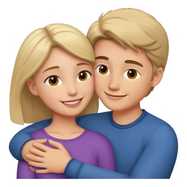 intimate moment between lovers sticker