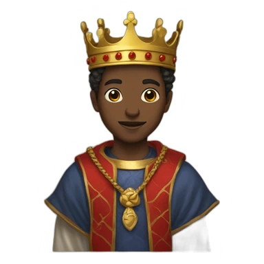 King's son with RED sticker