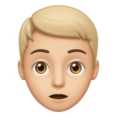 Surprised Eyes with a smirk  sticker