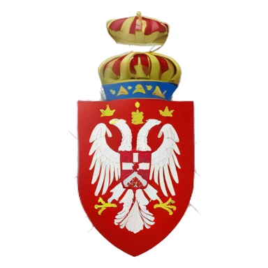 Serbia flag sticker